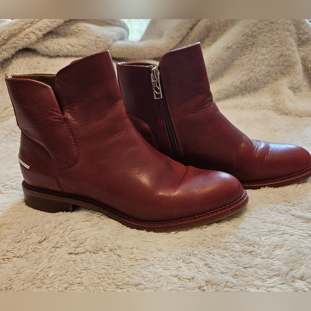 Franco Sarto Happily Leather Ankle Boot